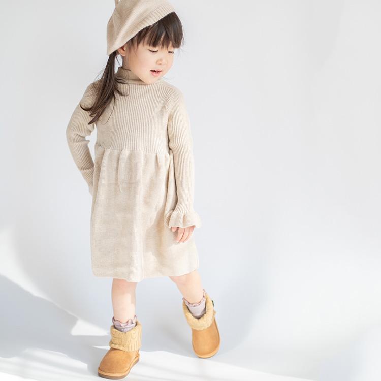 ニットワンピース キッズ ベビー 子供 女の子 秋冬 秋 冬 春 長袖 ニット ワンピース フレア キッズ服 子ども服 冬服 可愛い 韓国 ベビー服 80 90 100 110 |  | 15