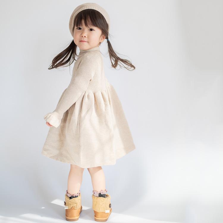 ニットワンピース キッズ ベビー 子供 女の子 秋冬 秋 冬 春 長袖 ニット ワンピース フレア キッズ服 子ども服 冬服 可愛い 韓国 ベビー服 80 90 100 110 |  | 17