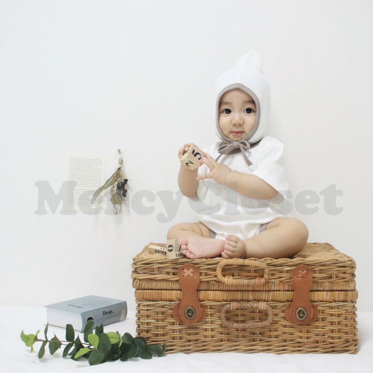 ベビー服 ロンパース リブロンパース 子ども服 男の子 女の子 ベビー キッズ 春 夏 秋 半袖 おしゃれ 可愛い 出産祝い キッズ服 ボンネット付き 韓国 70 80 90 |  | 10