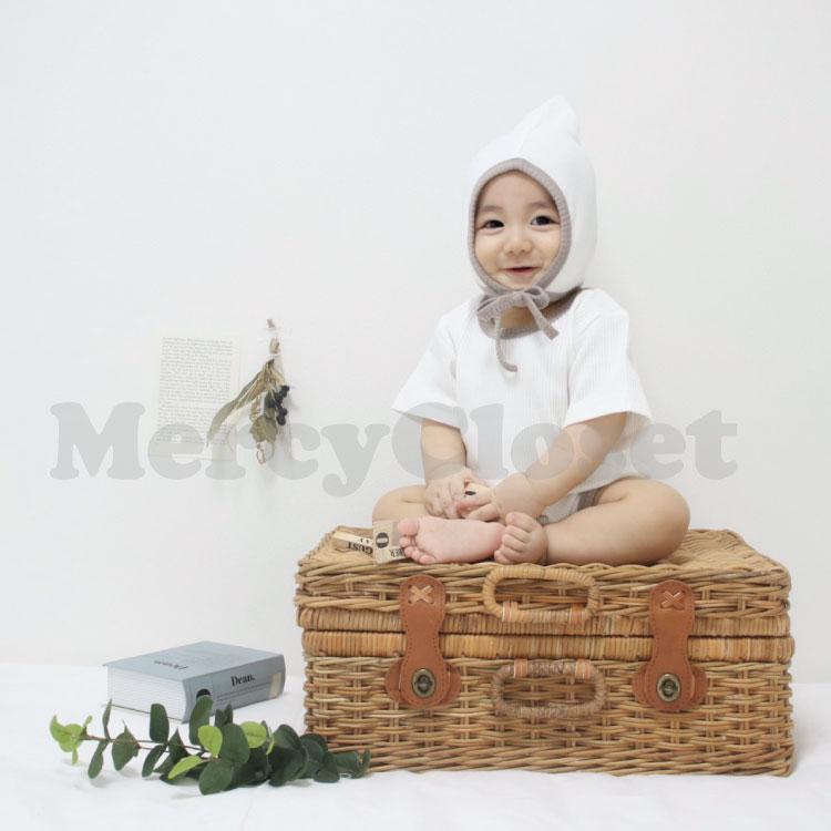 ベビー服 ロンパース リブロンパース 子ども服 男の子 女の子 ベビー キッズ 春 夏 秋 半袖 おしゃれ 可愛い 出産祝い キッズ服 ボンネット付き 韓国 70 80 90 |  | 08