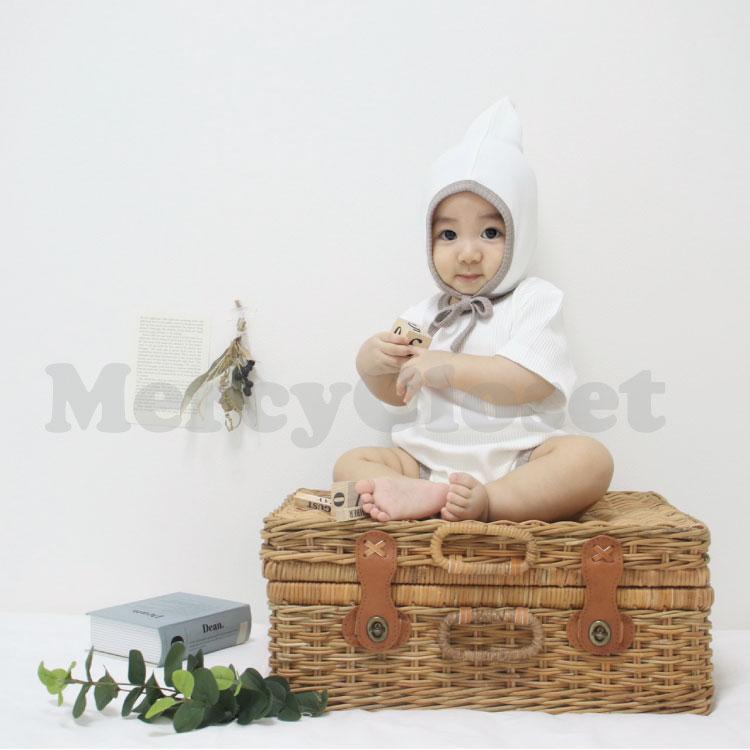 ベビー服 ロンパース リブロンパース 子ども服 男の子 女の子 ベビー キッズ 春 夏 秋 半袖 おしゃれ 可愛い 出産祝い キッズ服 ボンネット付き 韓国 70 80 90 |  | 09