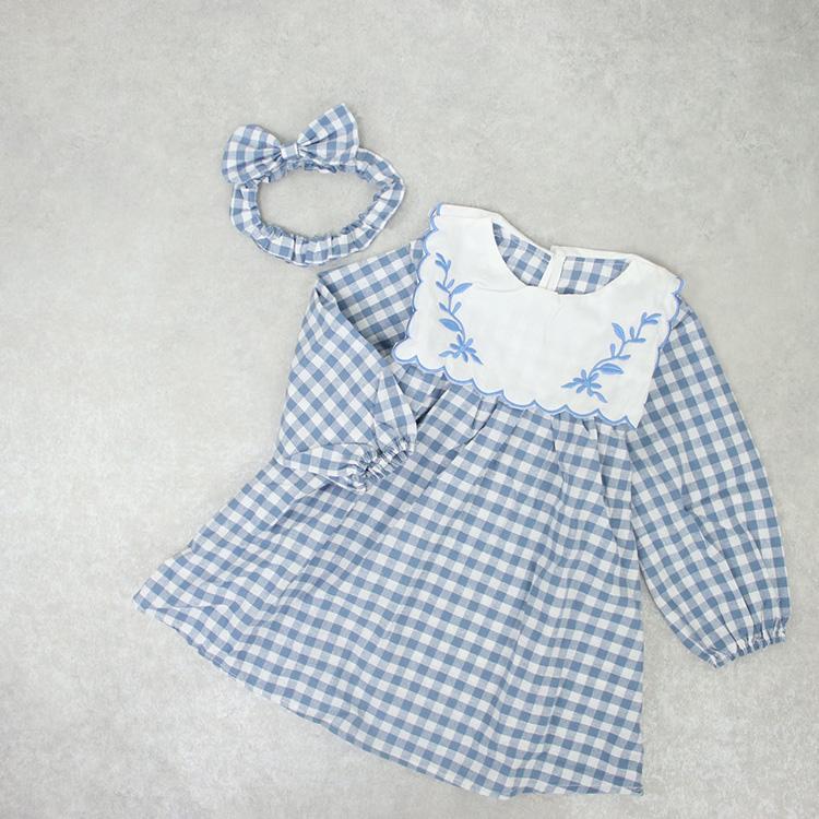 姉妹リンク ベビー服 キッズ服 ロンパース ワンピース ドレス キッズ ベビー 姉妹 お揃い 女の子 子ども服 長袖 秋 冬 春 可愛い 韓国 コットン  80 90 100 110 |  | 04