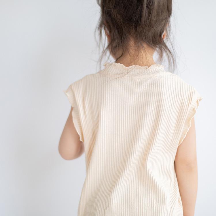 ノースリーブシャツ ベビー服 子供服 服 ベビー ベビー キッズ 子ども 子供 トップス 女の子 ノースリーブ 夏 おしゃれ かわいい 韓国 コットン 綿 100 110 |  | 10