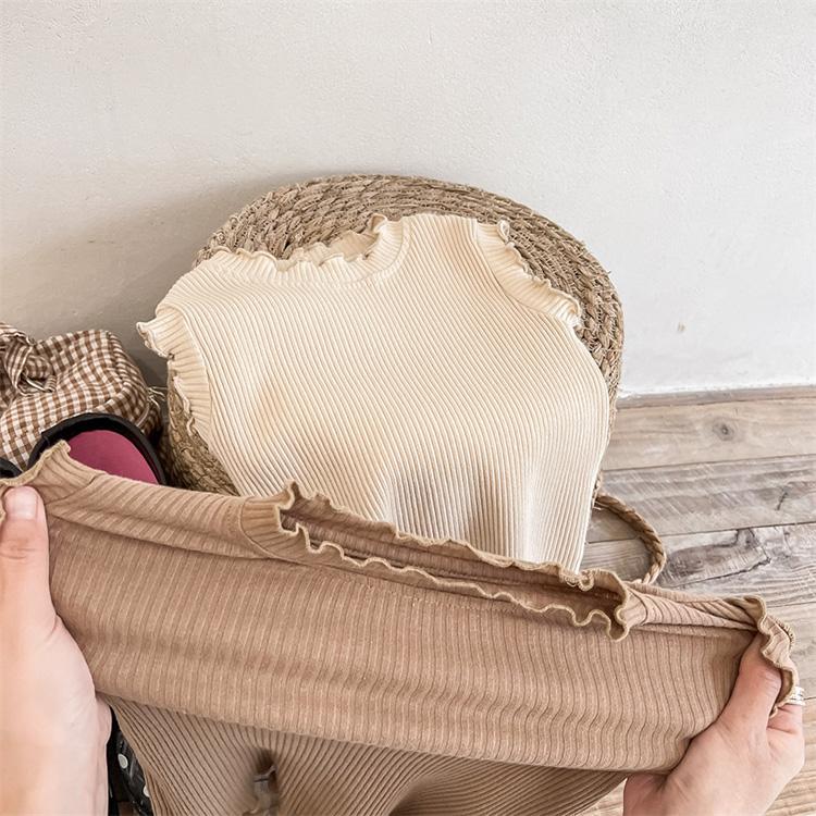 ノースリーブシャツ ベビー服 子供服 服 ベビー ベビー キッズ 子ども 子供 トップス 女の子 ノースリーブ 夏 おしゃれ かわいい 韓国 コットン 綿 100 110 |  | 06