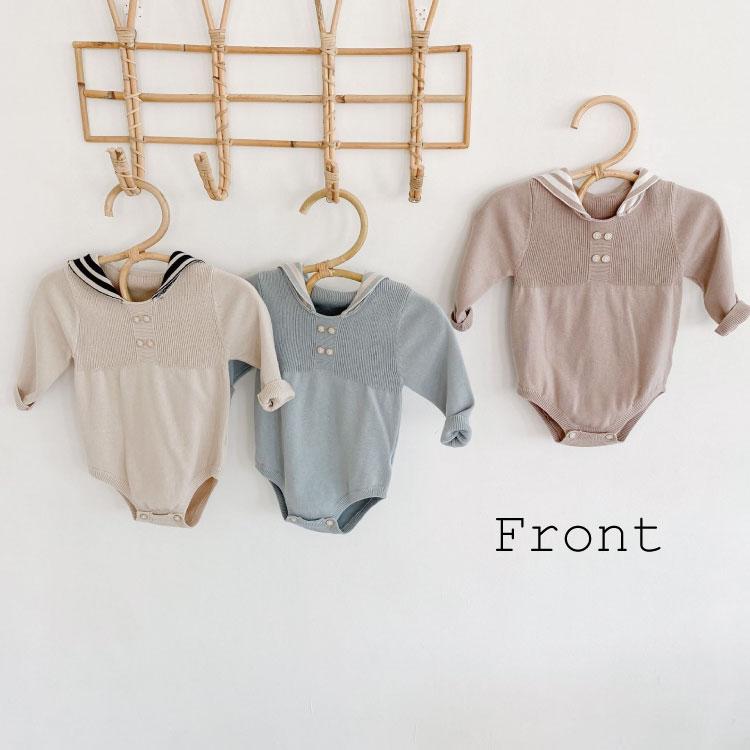 韓国 ベビー服 ロンパース 子供服 男の子 女の子 秋 冬 セーラー 長袖 秋服 ニット おしゃれ 可愛い かわいい 男女兼用 新生児 60 70 80 90 出産祝い キッズ服 Rompers H I 通販 Yahoo ショッピング