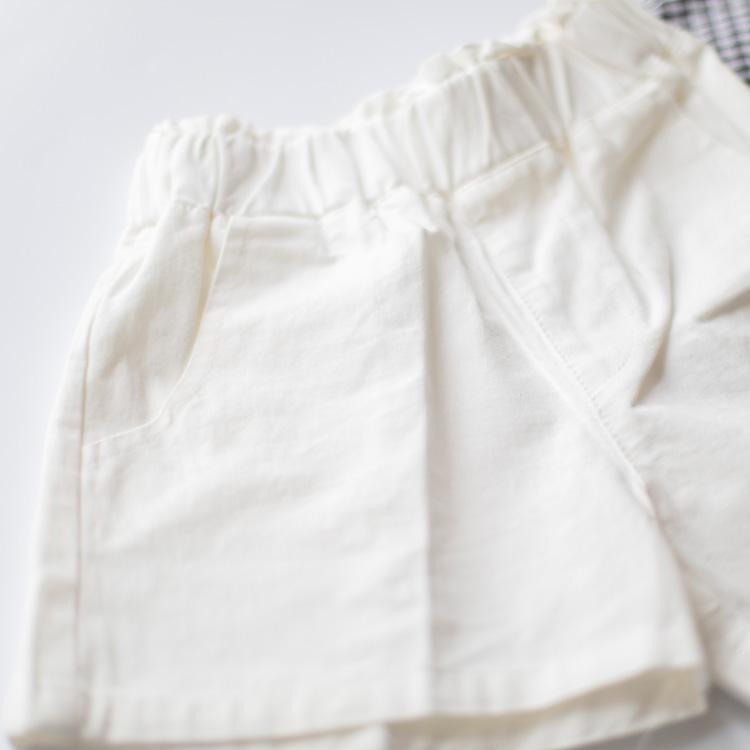 セットアップ 上下セット 女の子 ベビー服 子供服 服 ベビー 子供 赤ちゃん 夏 チェック 半袖 パフスリーブ おしゃれ かわいい セパレート 韓国 80 90 100 110 |  | 04