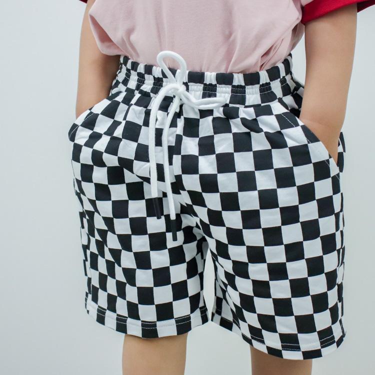 ショートパンツ ハーフパンツ ベビー服 子供服 服 ベビー 子供 キッズ パンツ チェック 女の子 男の子 春 夏 コットン 綿 おしゃれ かわいい 韓国 80 90 |  | 07