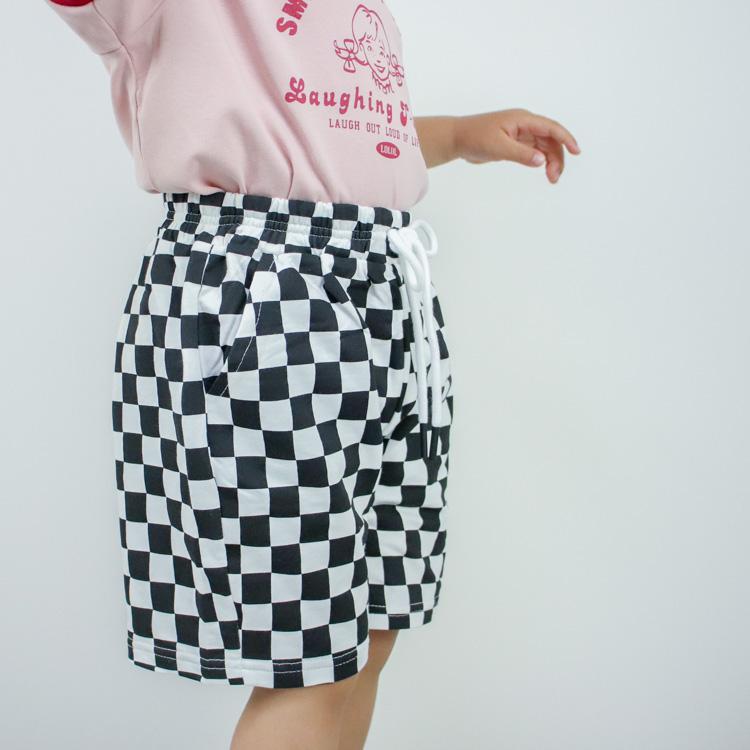 ショートパンツ ハーフパンツ ベビー服 子供服 服 ベビー 子供 キッズ パンツ チェック 女の子 男の子 春 夏 コットン 綿 おしゃれ かわいい 韓国 80 90 |  | 08