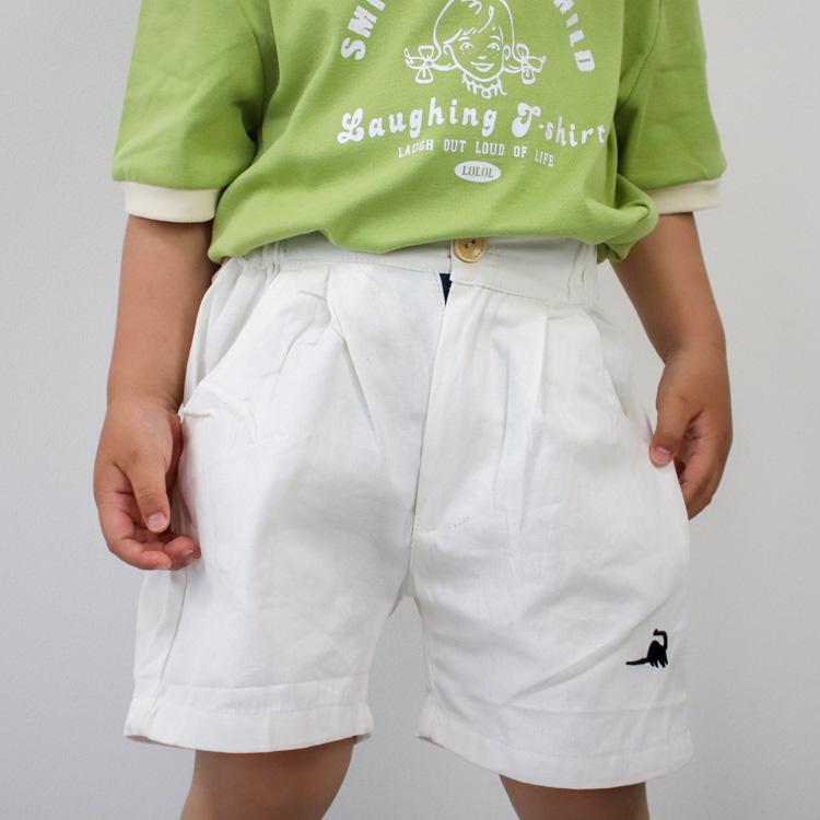 ショートパンツ ハーフパンツ ベビー服 子供服 服 ベビー 子供 キッズ パンツ 恐竜 女の子 男の子 春 夏 コットン 綿 おしゃれ かわいい 韓国 緑 |  | 13