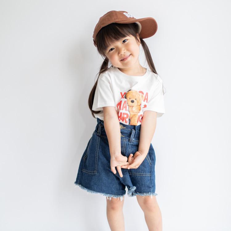 Tシャツ キッズ ベビー服 子ども服 服 ベビー 子ども カットソー シャツ トップス 女の子 男の子 半袖 秋 春 夏 かわいい クマ 韓国 韓国ベビー服 コットン 綿 |  | 13