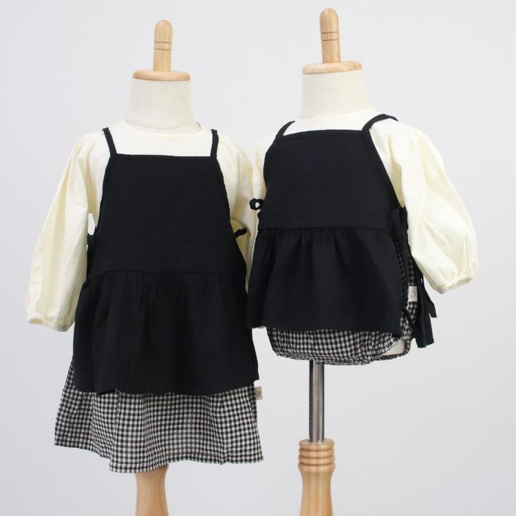 姉妹コーデ 姉妹リンク ロンパース ワンピース ドレス キッズ ベビー服 子供服 子ども服 服 ベビー 子ども 子供 姉妹 お揃い 女の子 長袖 秋 春 冬 おしゃれ |  | 05