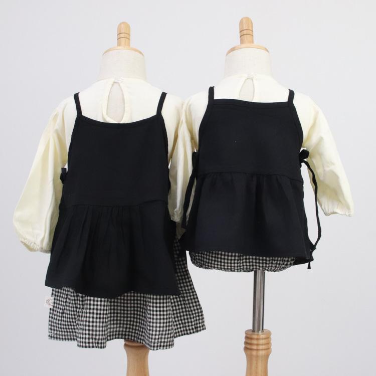 姉妹コーデ 姉妹リンク ロンパース ワンピース ドレス キッズ ベビー服 子供服 子ども服 服 ベビー 子ども 子供 姉妹 お揃い 女の子 長袖 秋 春 冬 おしゃれ |  | 06