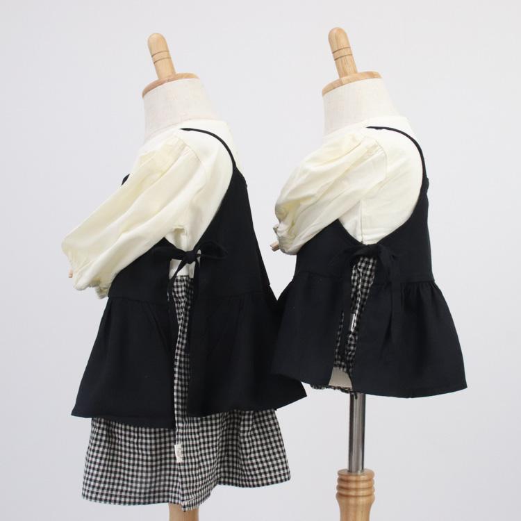 姉妹コーデ 姉妹リンク ロンパース ワンピース ドレス キッズ ベビー服 子供服 子ども服 服 ベビー 子ども 子供 姉妹 お揃い 女の子 長袖 秋 春 冬 おしゃれ |  | 07