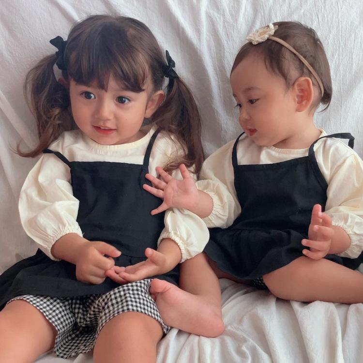 姉妹コーデ 姉妹リンク ロンパース ワンピース ドレス キッズ ベビー服 子供服 子ども服 服 ベビー 子ども 子供 姉妹 お揃い 女の子 長袖 秋 春 冬 おしゃれ |  | 09