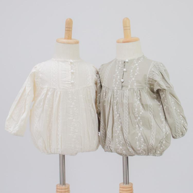 ロンパース 女の子 ベビー服 子供服 子ども服 服 ベビー 子ども 子供 新生児 赤ちゃん 春 夏 秋 冬 長袖 おしゃれ 刺繍 出産祝い 韓国 70 80 |  | 05