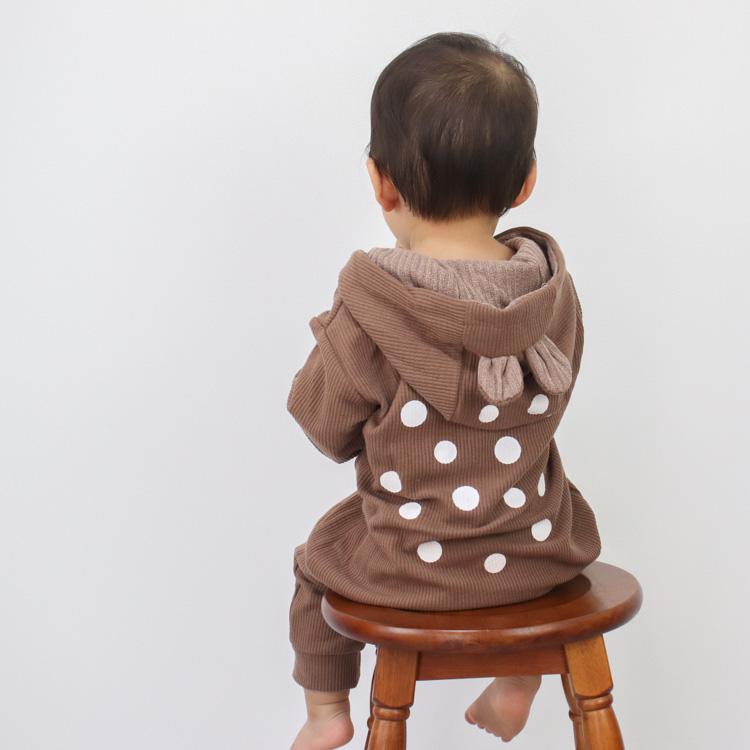 ロンパース フード付き 男の子 女の子 カバーオール ルームウェア ベビー服 子供服 子ども服 服 ベビー 子ども 子供 新生児 赤ちゃん 秋 冬 長袖 おしゃれ |  | 15