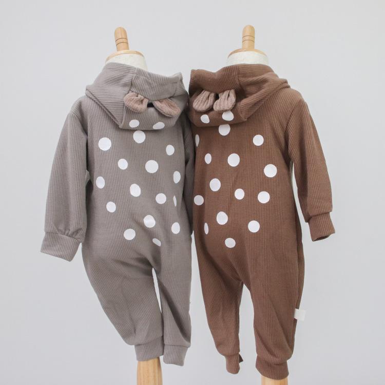 ロンパース フード付き 男の子 女の子 カバーオール ルームウェア ベビー服 子供服 子ども服 服 ベビー 子ども 子供 新生児 赤ちゃん 秋 冬 長袖 おしゃれ |  | 07