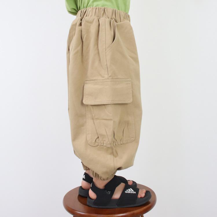 カーゴパンツ ベビー服 子供服 子ども服 服 ベビー 子ども 子供 キッズ パンツ ロングパンツ 長ズボン 長パンツ ボトムス ズボン 10分丈 90 100 110 120 130 |  | 11