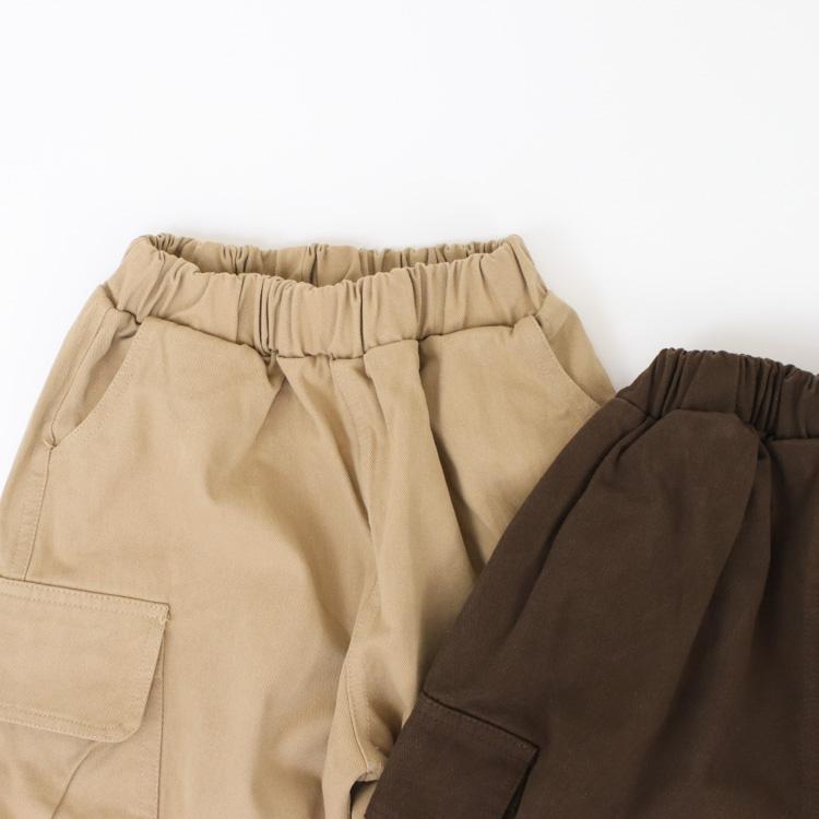 カーゴパンツ ベビー服 子供服 子ども服 服 ベビー 子ども 子供 キッズ パンツ ロングパンツ 長ズボン 長パンツ ボトムス ズボン 10分丈 90 100 110 120 130 |  | 03