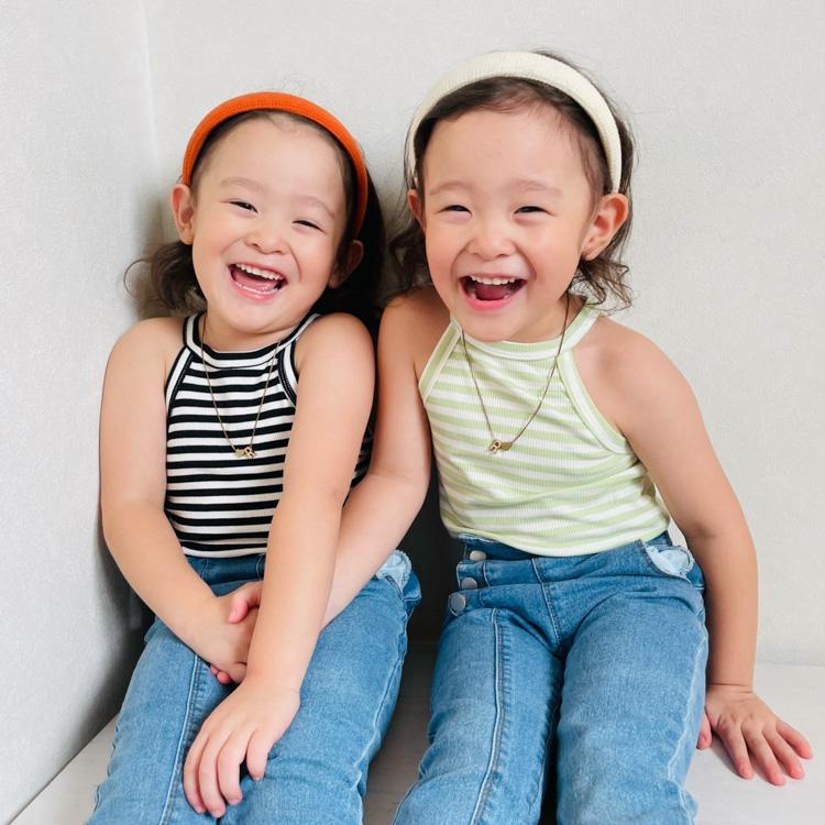 タンクトップ キャミソール キッズ ベビー服 子供服 子ども服 服 ベビー 子ども 子供 トップス 女の子 ノースリーブ 夏 ボーダー おしゃれ 韓国 |  | 16