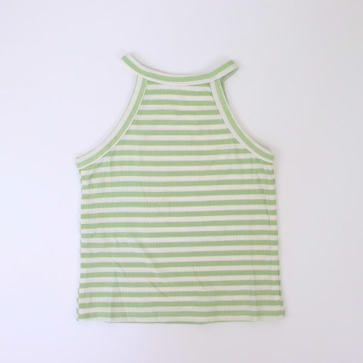 タンクトップ キャミソール キッズ ベビー服 子供服 子ども服 服 ベビー 子ども 子供 トップス 女の子 ノースリーブ 夏 ボーダー おしゃれ 韓国 |  | 07