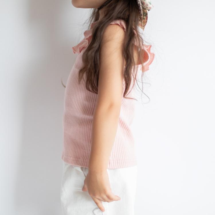 タンクトップ キャミソール キッズ ベビー服 子供服 子ども服 服 ベビー 子ども 子供 トップス 女の子 ノースリーブ 夏 おしゃれ メロー加工 |  | 10