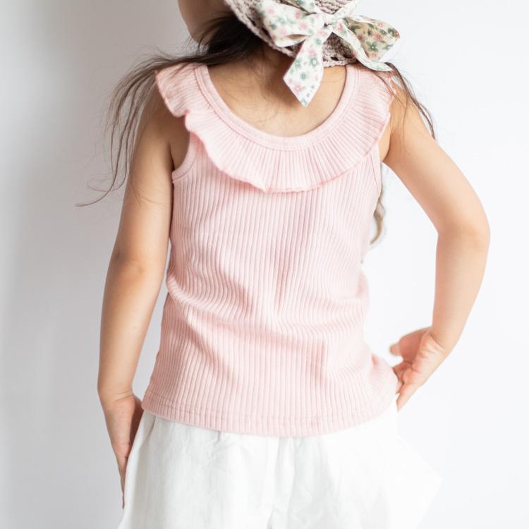 タンクトップ キャミソール キッズ ベビー服 子供服 子ども服 服 ベビー 子ども 子供 トップス 女の子 ノースリーブ 夏 おしゃれ メロー加工 |  | 11