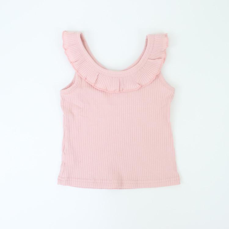 タンクトップ キャミソール キッズ ベビー服 子供服 子ども服 服 ベビー 子ども 子供 トップス 女の子 ノースリーブ 夏 おしゃれ メロー加工 |  | 05