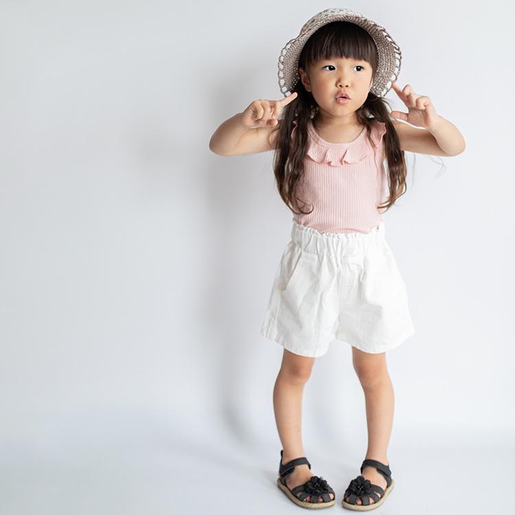 タンクトップ キャミソール キッズ ベビー服 子供服 子ども服 服 ベビー 子ども 子供 トップス 女の子 ノースリーブ 夏 おしゃれ メロー加工 |  | 08