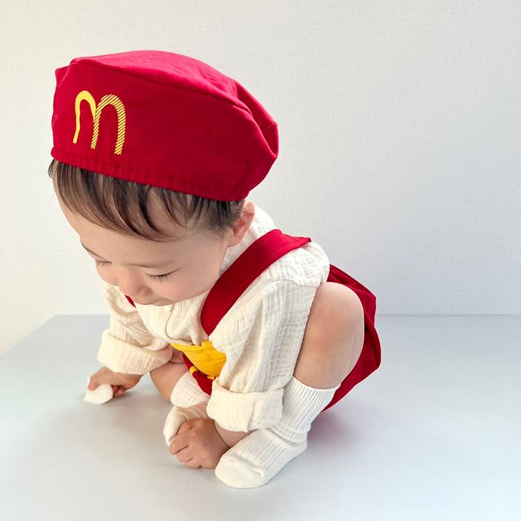 ハロウィン 衣装 子供 コスプレ ベビー 赤ちゃん マクド マック ポテト ロンパース 女の子 男の子 仮装 着ぐるみ パーティー おしゃれ ベビー服 キッズ |  | 12