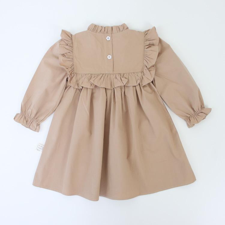 ワンピース ドレス ベビー キッズ ベビー服 子供服 子ども服 服 子ども 子供 赤ちゃん 姉妹 お揃い 女の子 長袖 刺繍 秋 春 冬 おしゃれ 姉妹コーデ |  | 05