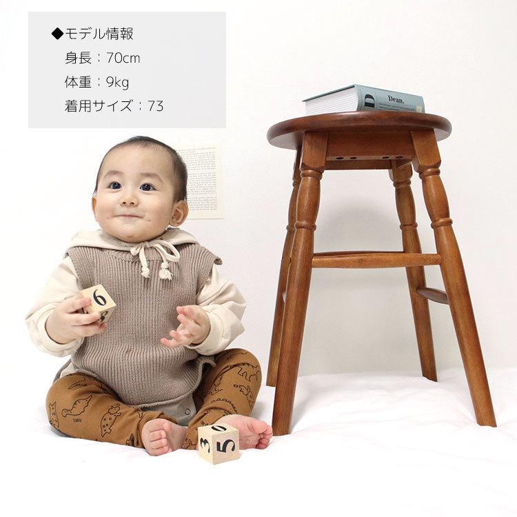 ベビー服 ベスト 子ども服 男の子 女の子 ベビー キッズ 春 秋 冬 秋冬 ニット ノースリーブ 丸襟 秋服 冬服 可愛い かわいい 70 80 90 出産祝い 韓国 70 |  | 13