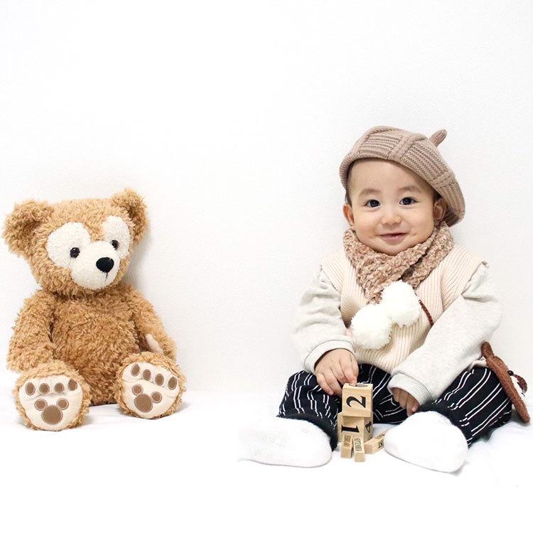 ベビー服 ベスト 子ども服 男の子 女の子 ベビー キッズ 春 秋 冬 秋冬 ニット ノースリーブ 丸襟 秋服 冬服 可愛い かわいい 70 80 90 出産祝い 韓国 70 |  | 15