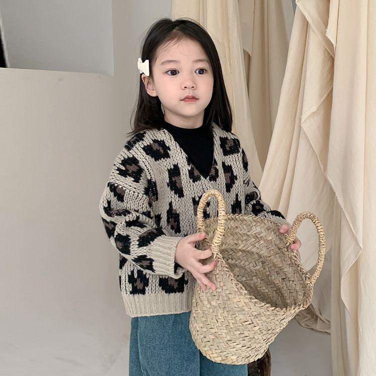 カーディガン ベビー服 子供服 子ども服 服 ベビー 子ども 子供 キッズ ケーブル編み レオパード ニット セーター トップス 男の子 女の子 秋 冬 春 |  | 11