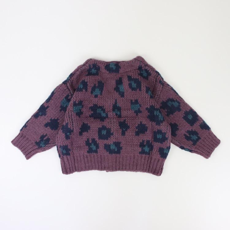 カーディガン ベビー服 子供服 子ども服 服 ベビー 子ども 子供 キッズ ケーブル編み レオパード ニット セーター トップス 男の子 女の子 秋 冬 春 |  | 06