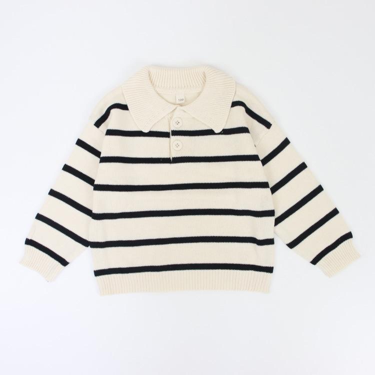 ニットセーター 襟付き トップス キッズ ベビー服 子供服 子ども服 服 ベビー 子ども 子供 男の子 女の子 秋 冬 春 長袖 セーター ニット おしゃれ 韓国 |  | 01