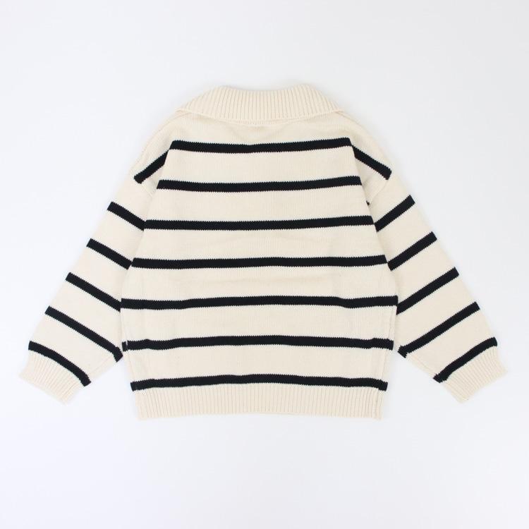 ニットセーター 襟付き トップス キッズ ベビー服 子供服 子ども服 服 ベビー 子ども 子供 男の子 女の子 秋 冬 春 長袖 セーター ニット おしゃれ 韓国 |  | 02