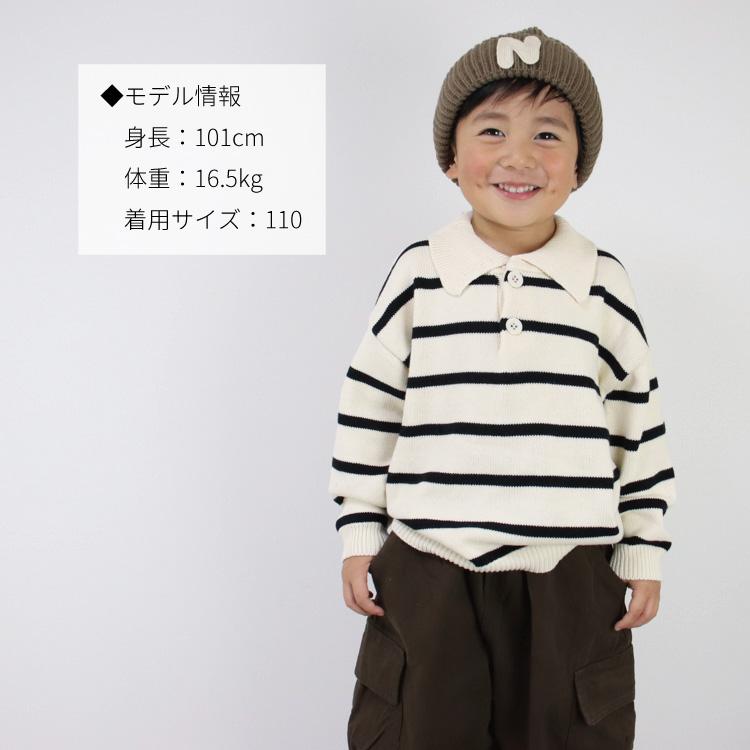 ニットセーター 襟付き トップス キッズ ベビー服 子供服 子ども服 服 ベビー 子ども 子供 男の子 女の子 秋 冬 春 長袖 セーター ニット おしゃれ 韓国 |  | 06