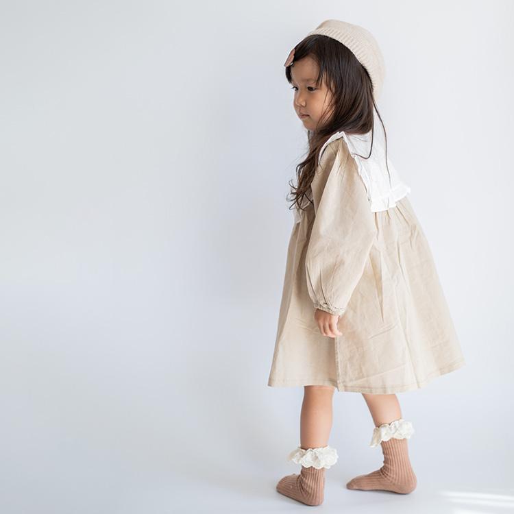 ワンピース ドレス ベビー キッズ ベビー服 子供服 子ども服 服 子ども 子供 赤ちゃん 姉妹 お揃い 女の子 長袖 秋 春 冬 おしゃれ 姉妹コーデ 姉妹リンク |  | 08