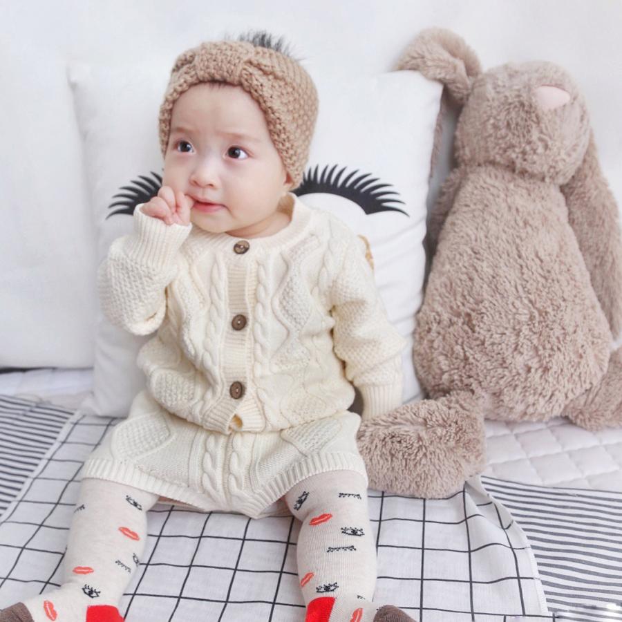 ベビー服 セットアップ 子ども服 男の子 女の子 ベビー キッズ 春 秋 冬 長袖 ニット セーター 可愛い 出産祝い プレゼント キッズ服 韓国 70 80 90 |  | 16