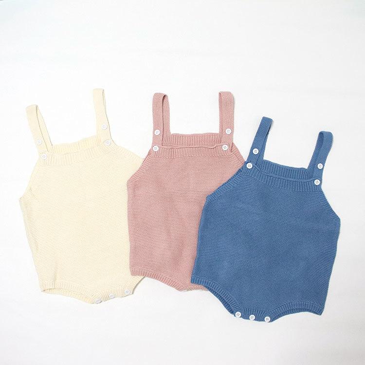 ベビー服 ロンパース サロペット キャミソール 子供服 女の子 ノースリーブ 秋冬 春 秋 冬 秋服 ニット おしゃれ 可愛い かわいい 70 80 出産祝い 安い 韓国 Rompers 34 H I 通販 Yahoo ショッピング