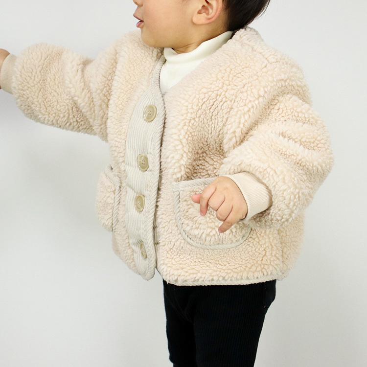 ベビー服 ボアジャケット ベビー キッズ 裏起毛 親子コーデ トップス ジャケット もこもこ 暖かい アウター 女の子 男の子 長袖 秋 冬 可愛い 80 90 100 110 |  | 10