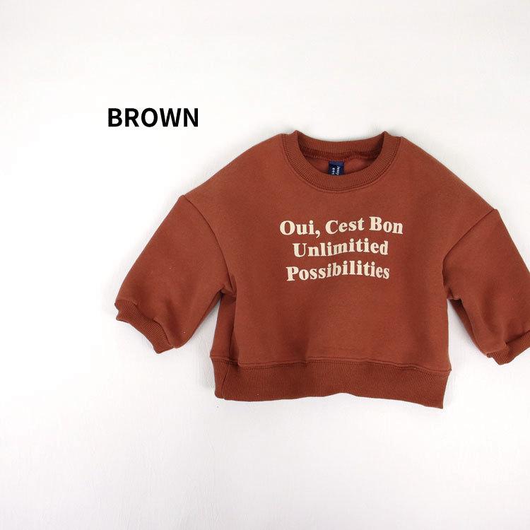 ベビー服 トレーナー プルオーバー キッズ服 トップス 女の子 男の子 子ども服 長袖 秋 冬 春 秋冬 可愛い かわいい おしゃれ オシャレ キッズ ベビー 80 90 100 |  | 04