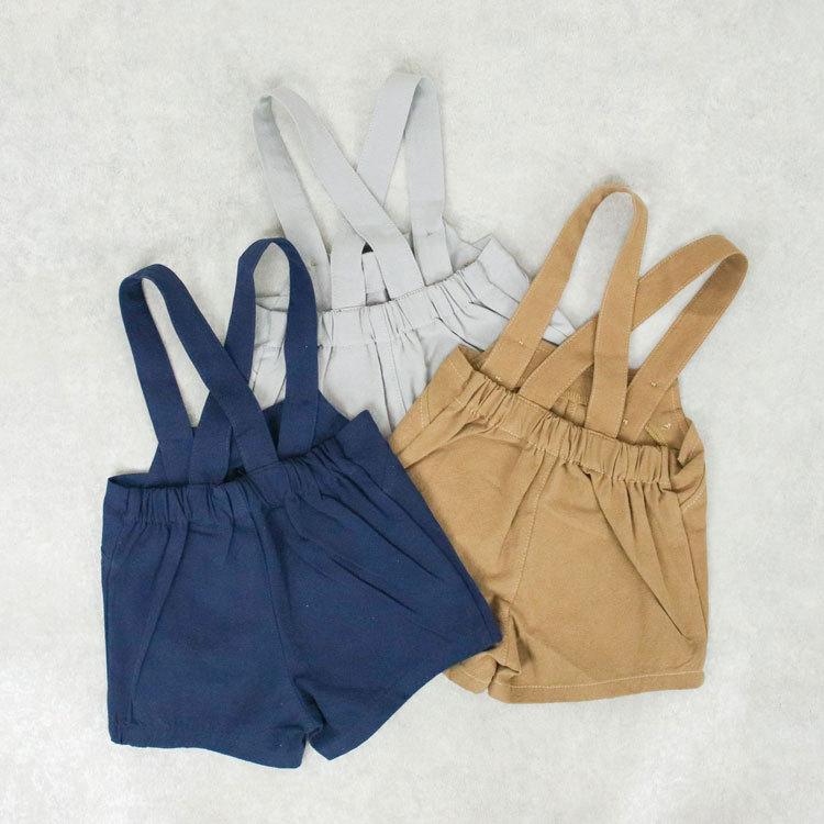 サロペット キッズ ベビー 男の子 女の子 オーバーオール 春 夏 ズボン サスペンダー 子供服 子ども服 キッズ服 赤ちゃん ショートパンツ ハーフパンツ 110 |  | 05