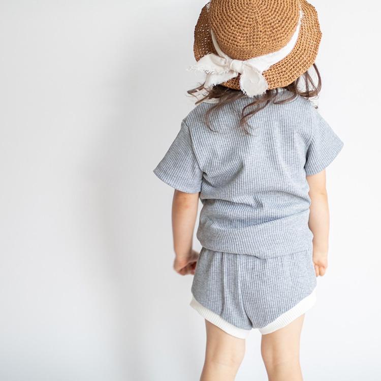 ベビー服 セットアップ 子供服 子ども服 ロンパース 男の子 女の子 ベビー キッズ 春 夏 虹 シンプル リブ 半袖 夏服 春服 可愛い かわいい 保育園 80 90 100 |  | 18