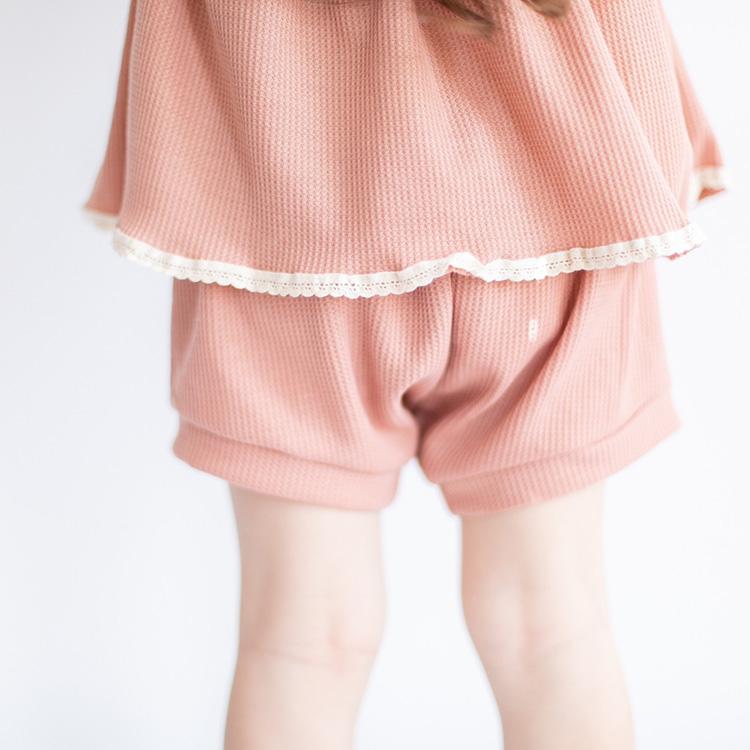ベビー服 セットアップ 子供服 子ども服 女の子 ベビー キッズ 春 夏 シンプル ワッフル フリル 半袖 夏服 春服 可愛い かわいい 保育園 幼稚園 80 90 100 |  | 10