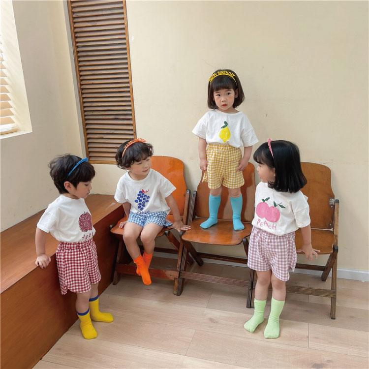 ベビー服 セットアップ 子供服 子ども服 フルーツ 男の子 女の子 ベビー キッズ 春 夏シンプル 半袖 夏服 春服 可愛い かわいい 保育園 幼稚園 80 90 100 |  | 09