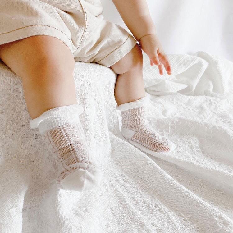 ベビー靴下 ベビーソックス キッズソックス 靴下 セット 5足 キッズ ベビー ソックス 夏 レース 女の子 男の子 赤ちゃん 子ども 子供 シンプル 無地 |  | 10