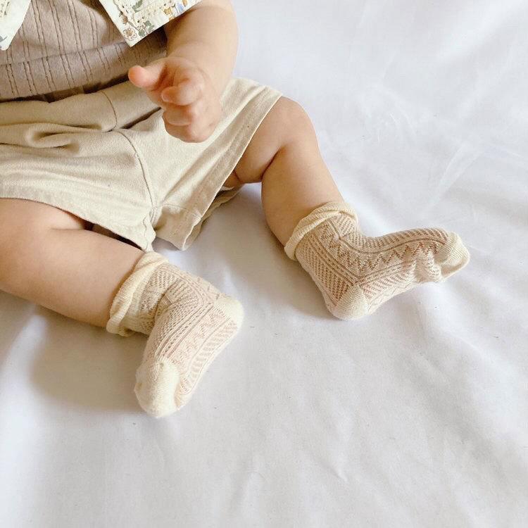 ベビー靴下 ベビーソックス キッズソックス 靴下 セット 5足 キッズ ベビー ソックス 夏 レース 女の子 男の子 赤ちゃん 子ども 子供 シンプル 無地 |  | 09