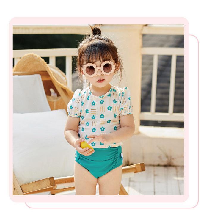 ベビー水着 水着 女の子 可愛い 夏 キッズ ベビー 赤ちゃん ビキニ ジュニア セパレート 花柄 上下セット 子供用 こども ジュニア 女児 女子 キャップ付き Rompers H I 通販 Yahoo ショッピング
